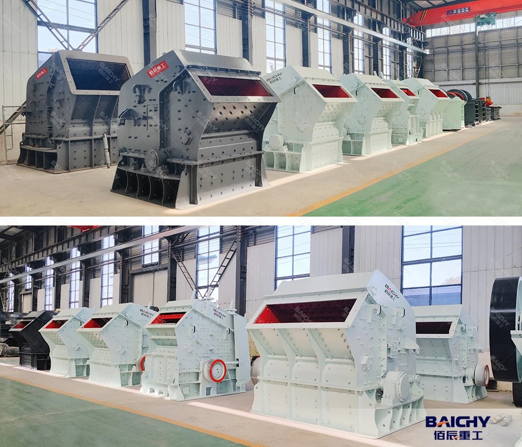 Capacity 100t/H Tertiary Impact Crusher for Aggregate Production Baichy PF 1214 Impact Crusher Machine Price