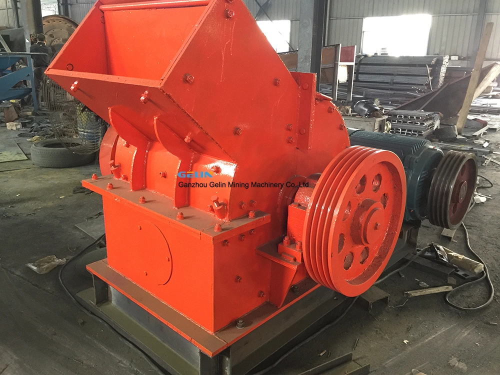 Mini Portable Stone Crushing Machine Mobile Rock Copper Diesel Hammer Crusher