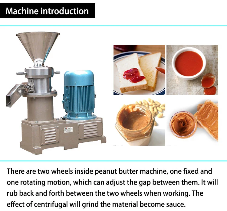 Chilli Sauce Grinding Making Machine/ Red Chilli Paste Grinder / Colloid Mill for Chili Paste