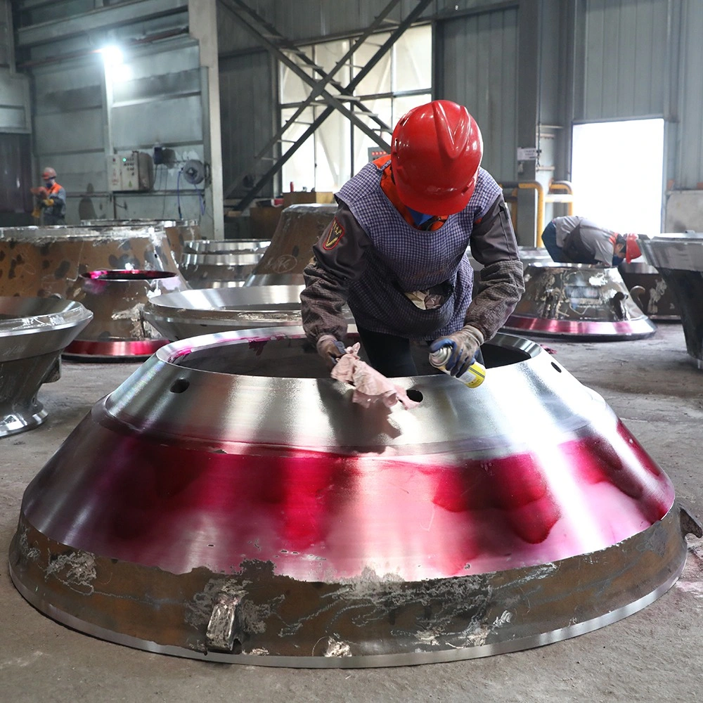 High Manganese Quarrying Stone Cone Crusher Good Quality Concave Parts