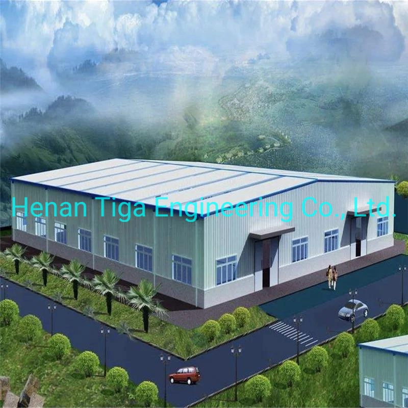 Henan Supplier Prefabricated Refined Oil Plant Steel Frame Oil Mill