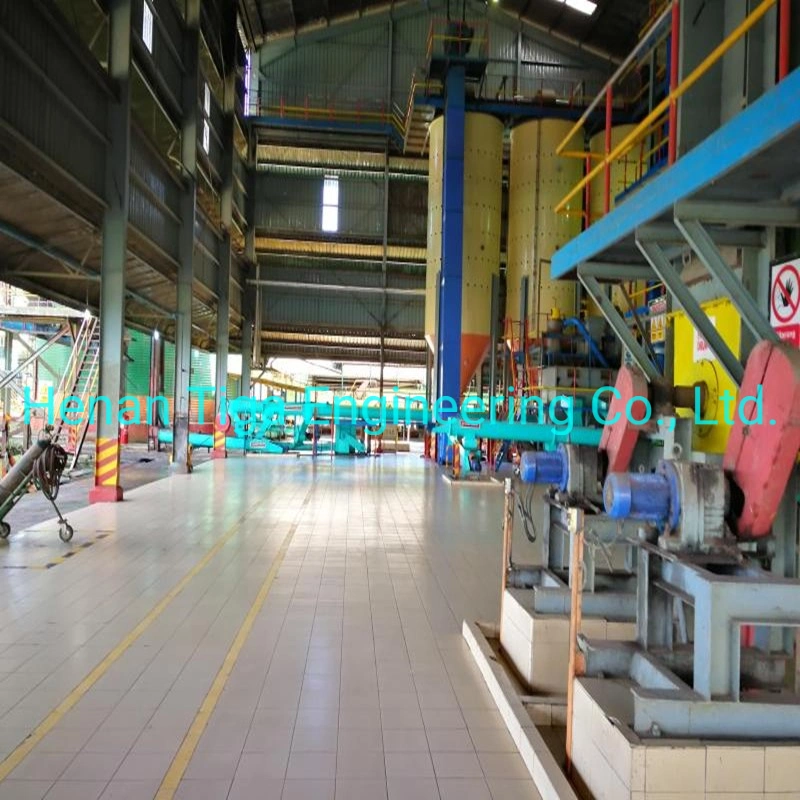 Henan Supplier Prefabricated Refined Oil Plant Steel Frame Oil Mill