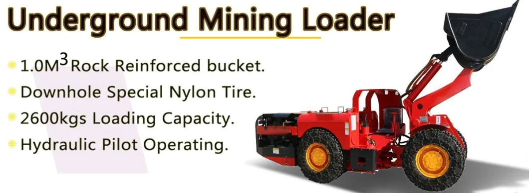 2021 New Promotion Pilot Hydraulic System Mine Loader Underground Coal Mining Equipment for Sale