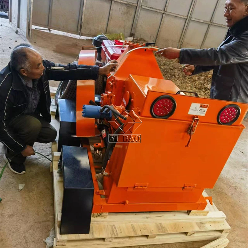 Professional Boiler Plant Device Wood Scrap Chipper Crusher Machine Wood Branch Drum Shredder for Sale