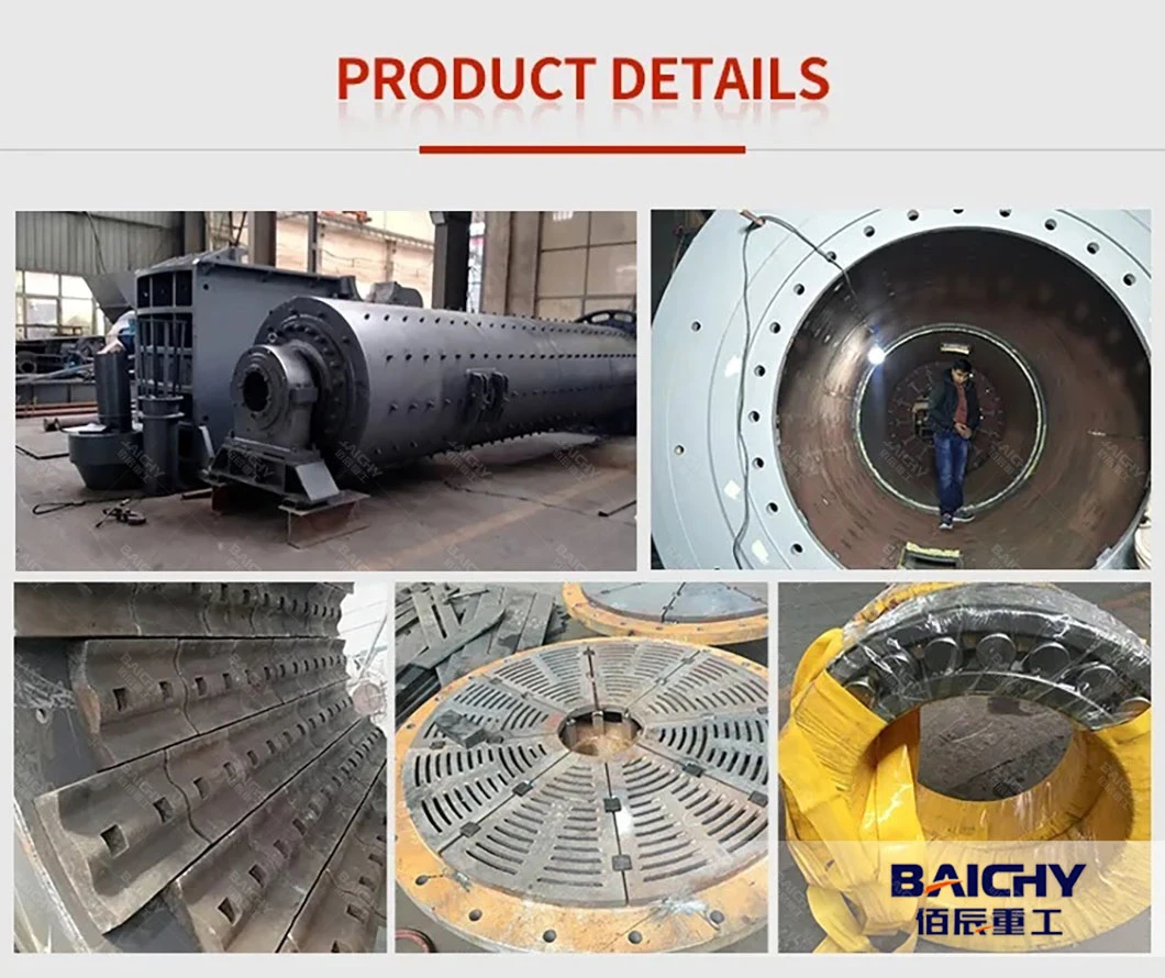 Industrial Mining Continuous Ball Mill Price, Mining Clinker Powder Rotary Dry Ball Mill, Gold Copper Iron Ore Ball Mill