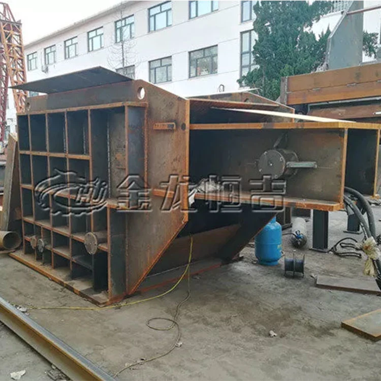 Wastealuminum Hammer Mill Crusher and Separator Customer Side