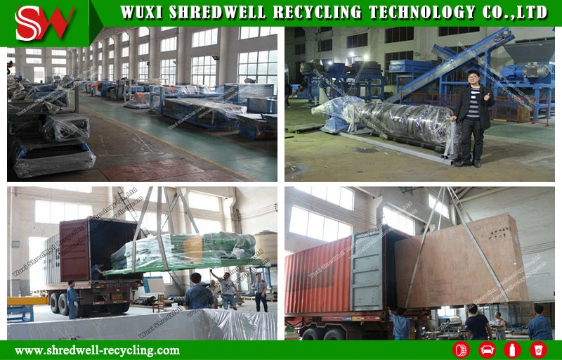 Cost-Effective Waste/Scrap/Used Tyre Shredding Plant for Rubber Powder Crushing