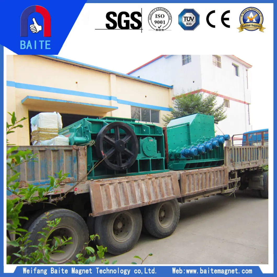 Stone Crusher Equipment Toothed Roll Coal Crusher Coke Double Roller Crusher