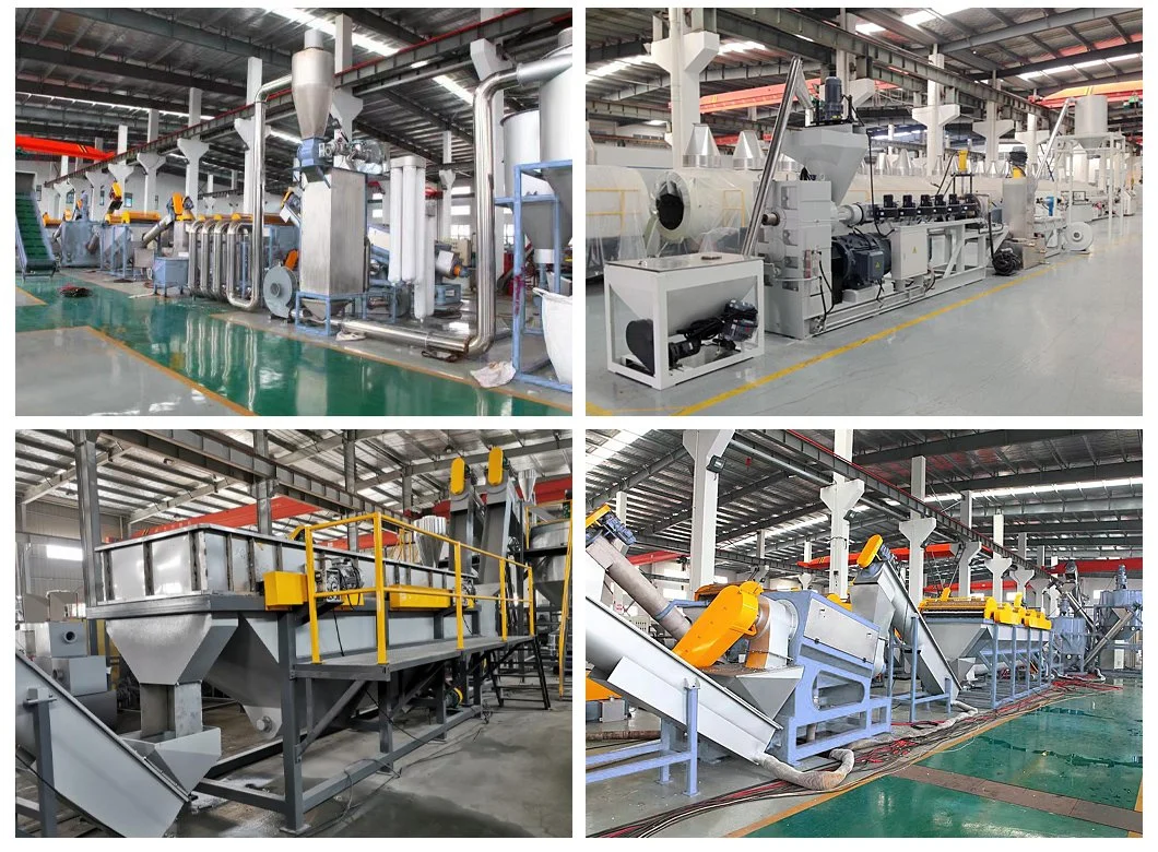 Plastic Recycling Equipment Waste Water Bottles PP PE Agricultural Films Jumbo Woven Bags Bottle Crusher Shredder Machine Recycle Pelletizing Production Line