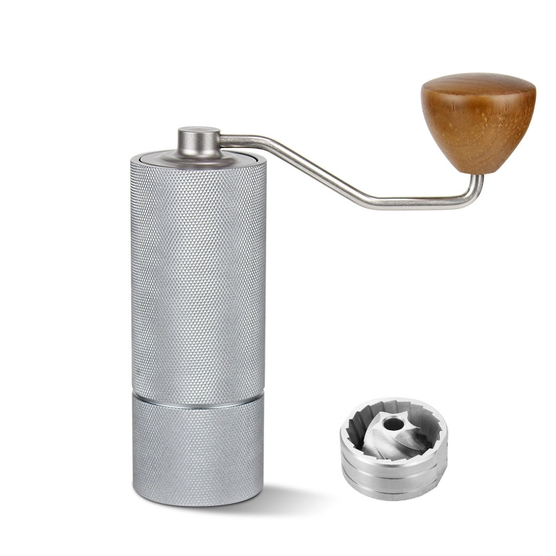 Portable Stainless Steel Hand Crank Coffee Grinder Mini Food Mill