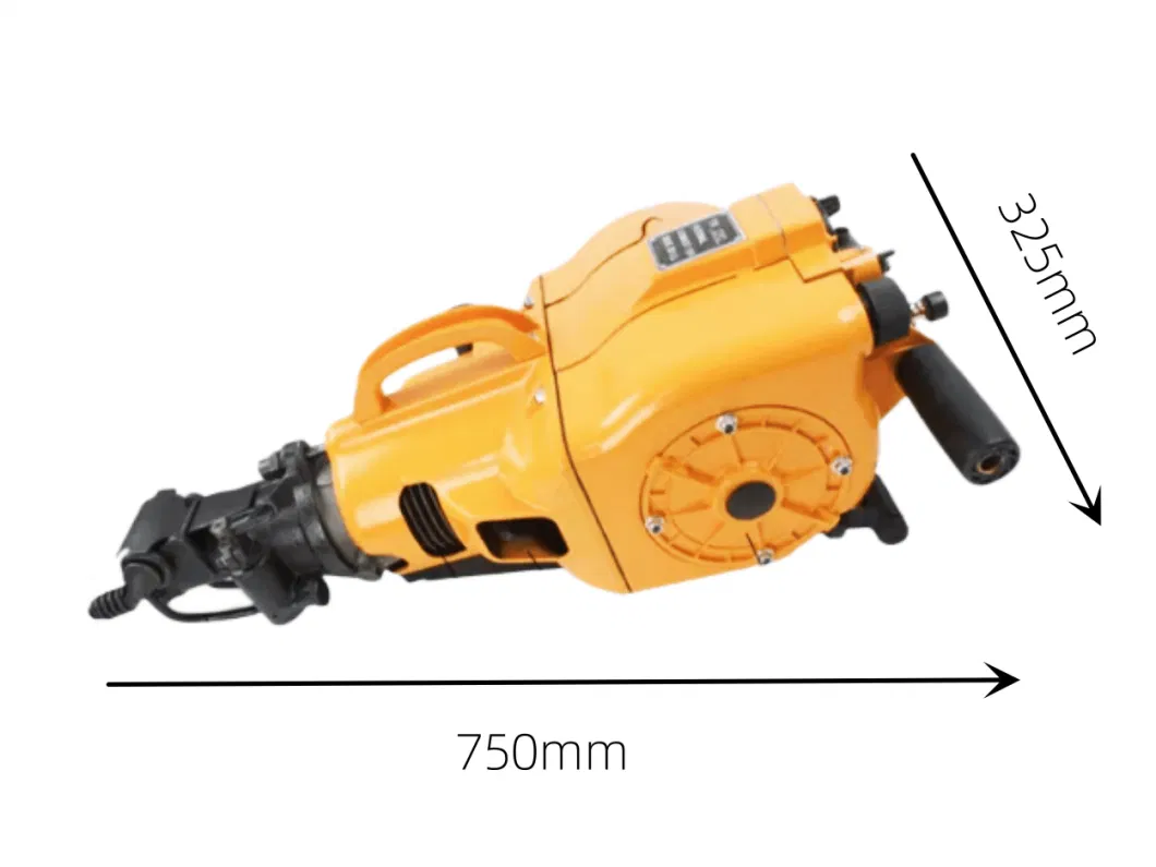 Hand Hold Mining Quarry Construction Use Gasoline Petrol Power Rock Drill Machine Equipment Yn27c