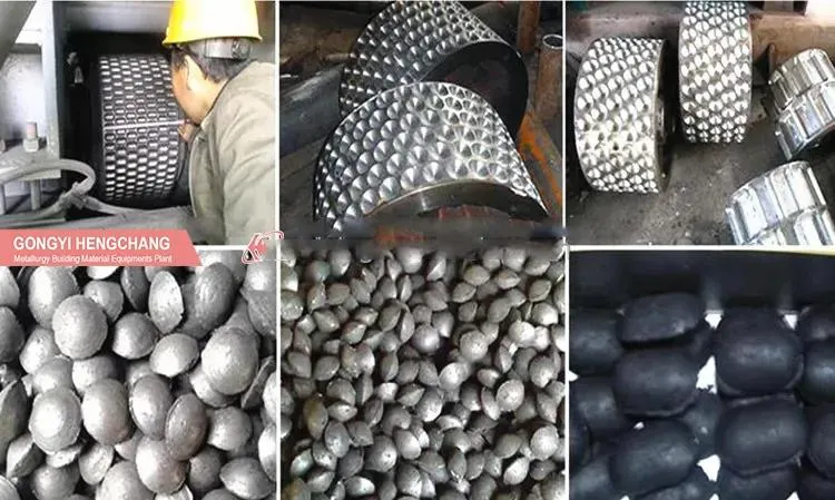 Large Scale Sponge Iron Coke Powder Carbon Briquette Making Machine for Sale