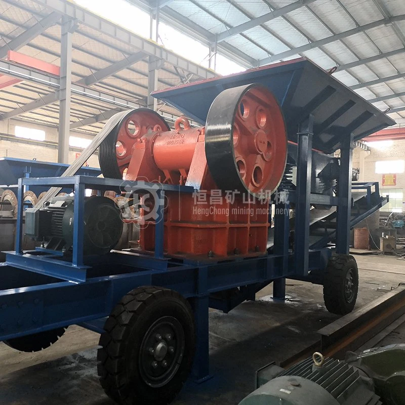 Construction Equipments Primary Stone Jaw Crusher with Diesel or Electric