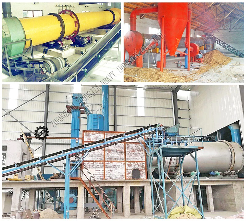 Industrial Mining Rotary Dryers Limestone, Clay, Sand, Water Slag, Coal Slime, Sludge, Fly Ash, Gypsum Powder, Rock, Petroleum Coke Drum Dryer Drying Machine