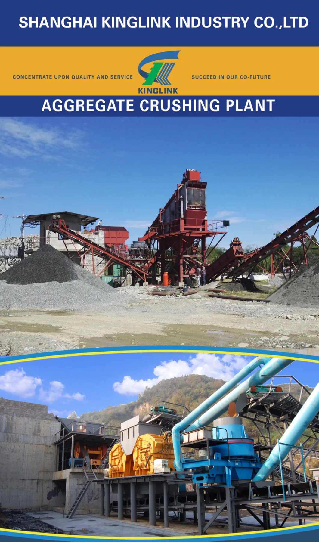 Hydraulic Jaw Cone Impact VSI Sand Crusher Stone Mining Crushing Washing Equipment for Quarry/Aggregates/Limestone/Basalt Making and Grinding