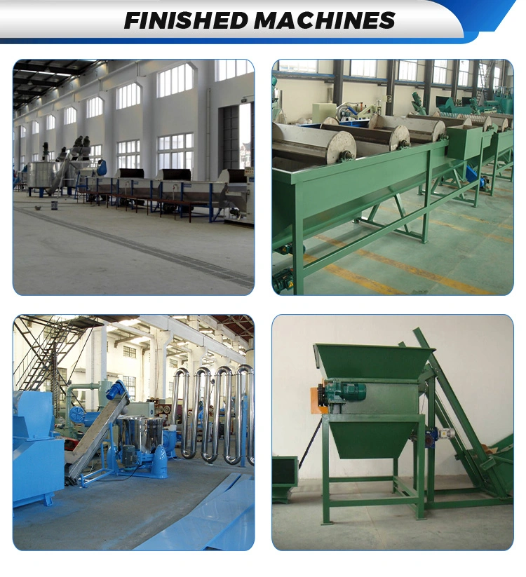 Waste Plastic Pet Bottle Crushing Washing Drying Recycling Line / Machine / Plant