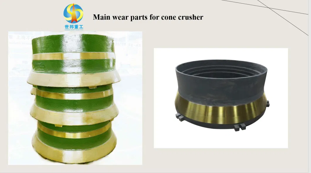 Best Wear Resistant Mantle and Concave for Large Cone Crusher Part