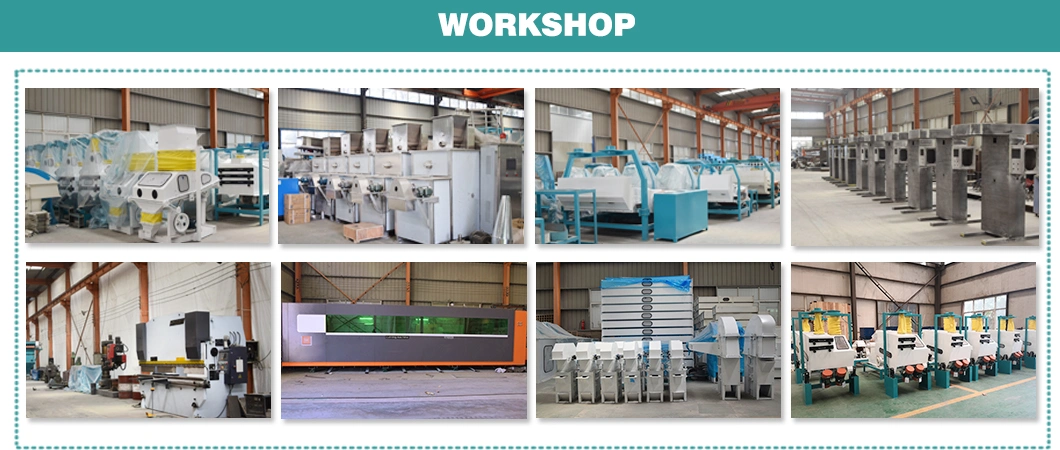 Oat Roller Mill Soybean Oil Production Line Soybean Dehuller Machine Flour Mill Rice Mill