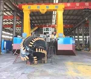 Hydraulic Cutter Suction Dredger Mining Equipment with Diesel Engine