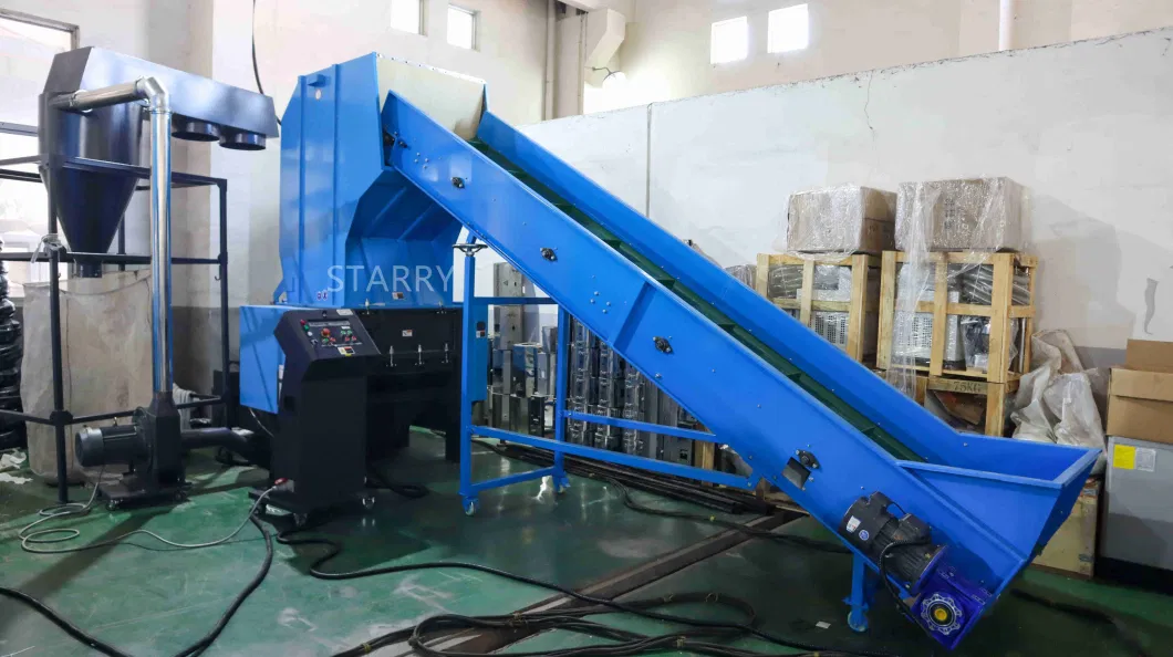 PE PP PVC Pet Waste Plastic Crushing Machine Prices Plastic Crusher Machine Industrial Plastic Shredder