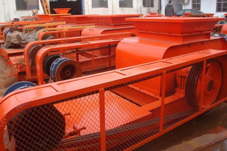 High Pressure Double Roll Crusher for Rock Coal Stone Mineral