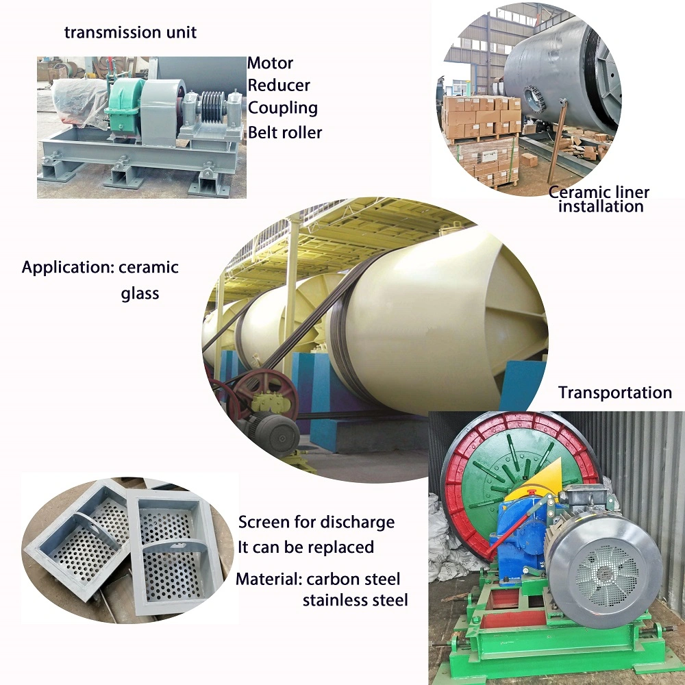 200L Ceramic Grinding and Mixing Ball Mill