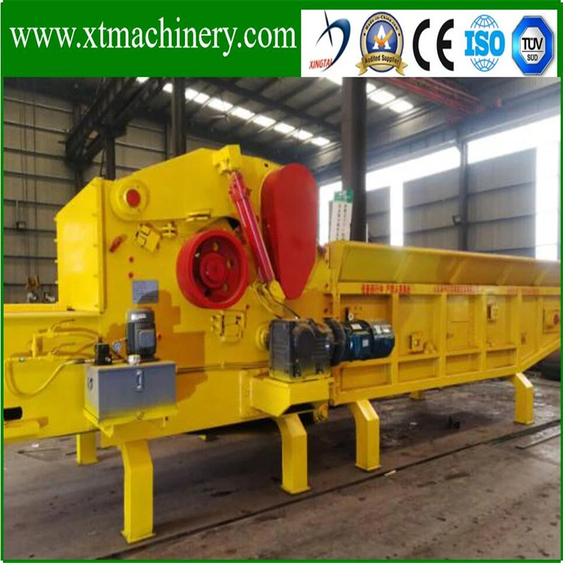 Portable 4 Moving Wheels Conveyor Fold-Able Stalk, Coconut Biomass Crusher