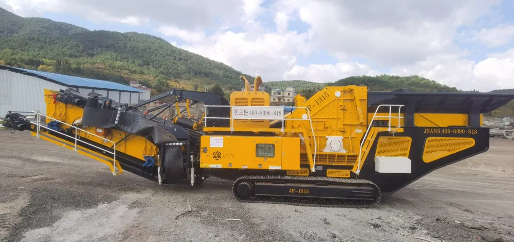 Crawler Type Mobile Crushing Station Mobile Impact Crushing Station