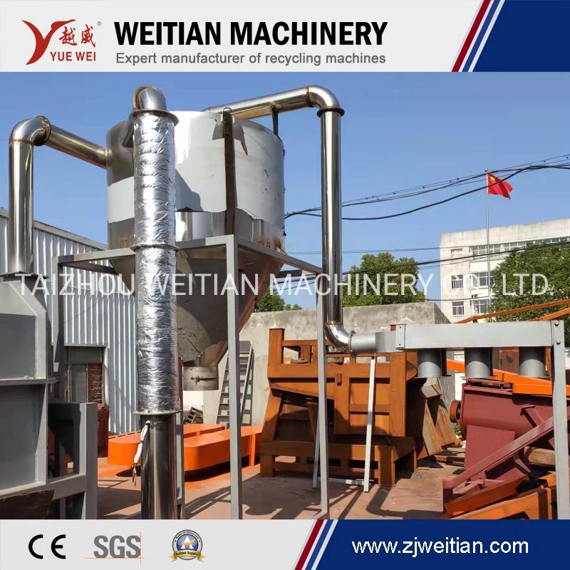 Automatic Waste Plastic PP PE HDPE LDPE Bottles Crushing Washing Recycling Plant