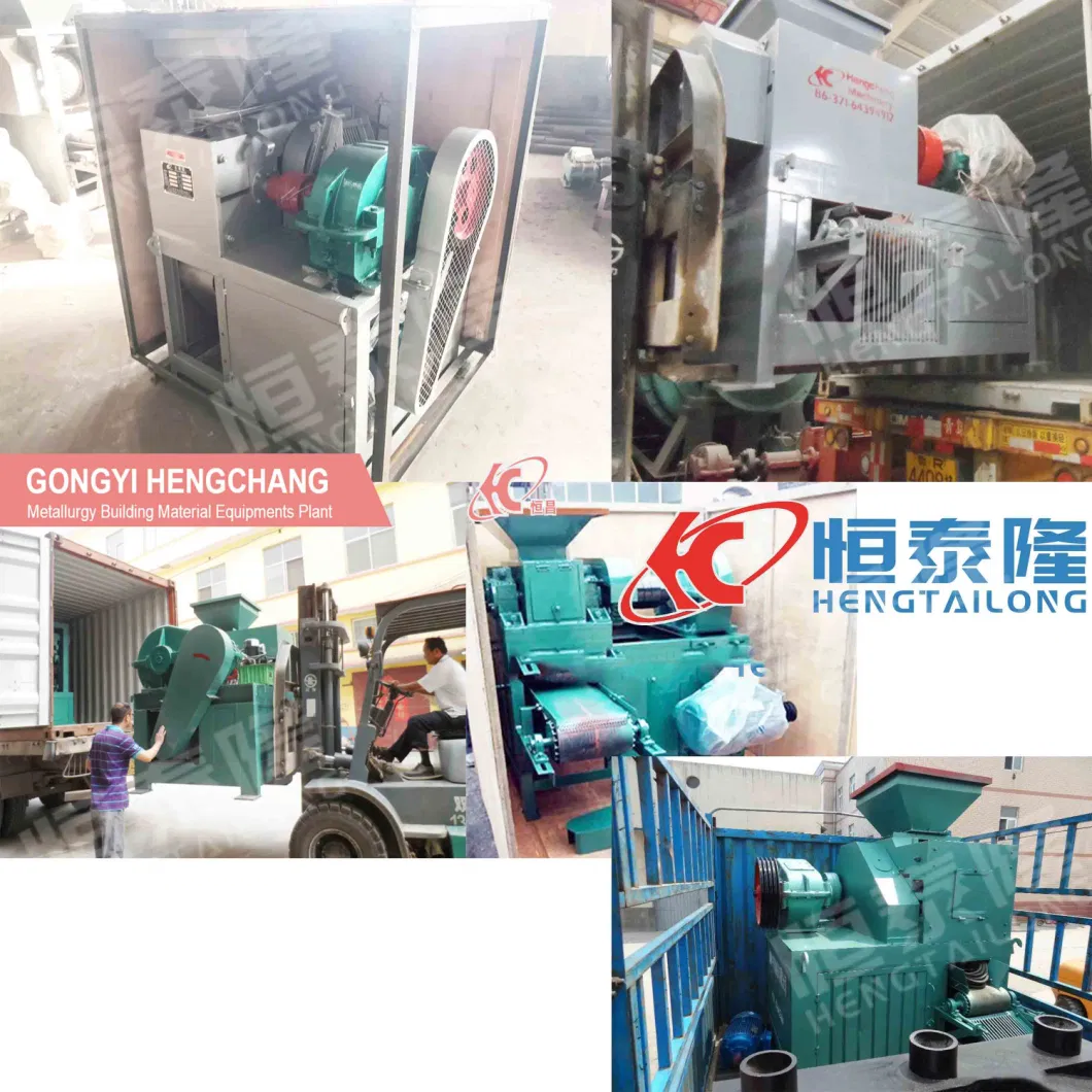 Large Scale Sponge Iron Coke Powder Carbon Briquette Making Machine for Sale