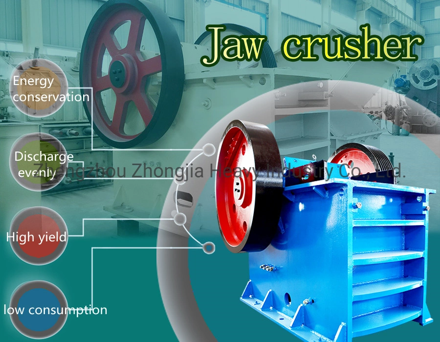 Gold Ore Crushing Equipment Stone Aggregate Mining Machine Jaw Crusher with Good Price