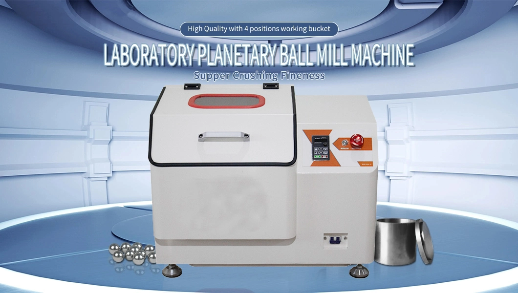 Sqm-2L Best-Selling Laboratory Oil Sealed Fine Powder Grinder Planetary Ball Mill Machine