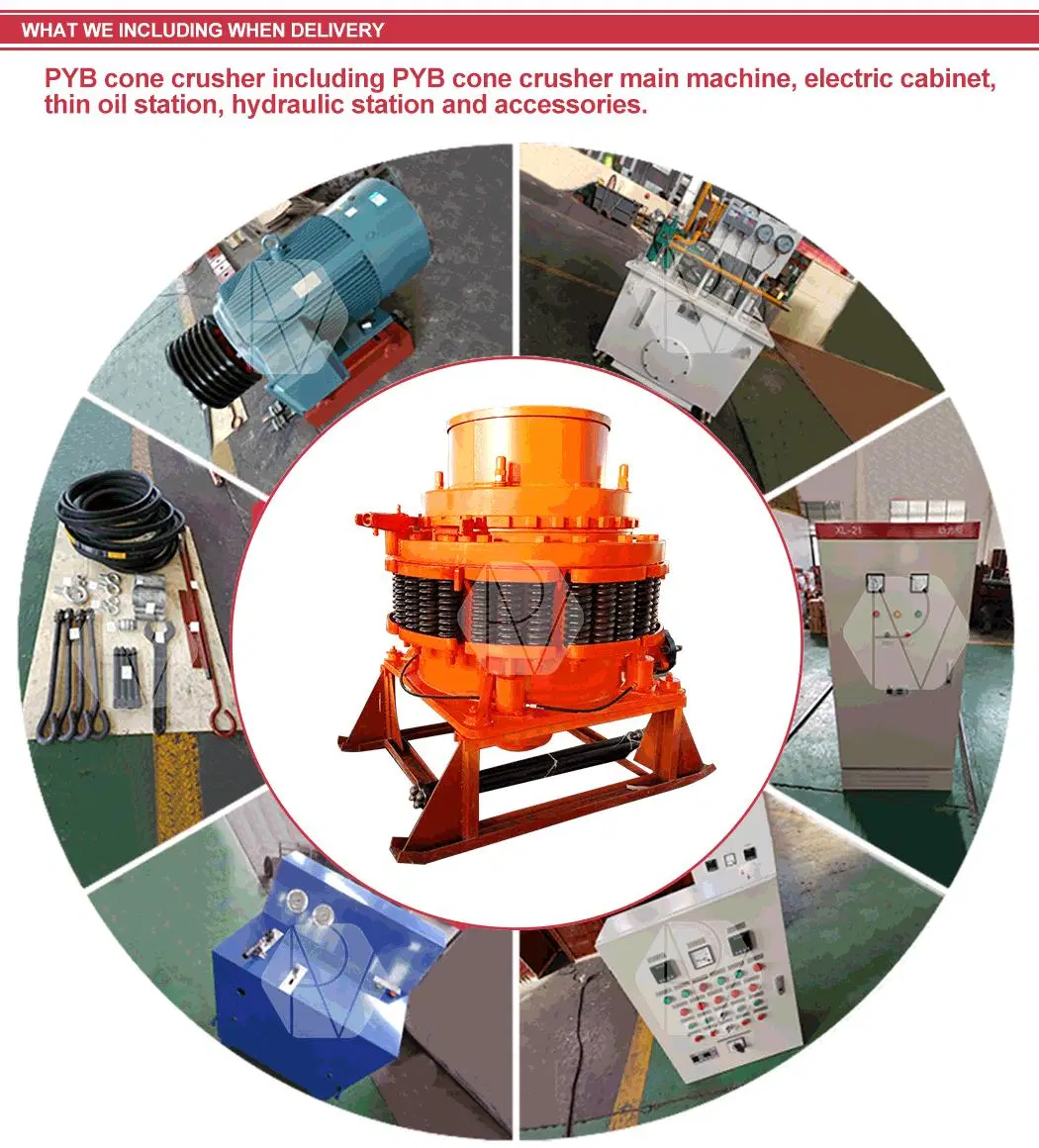 PY Series PYB600 PYB900 Spring Cone Crusher With Low Price