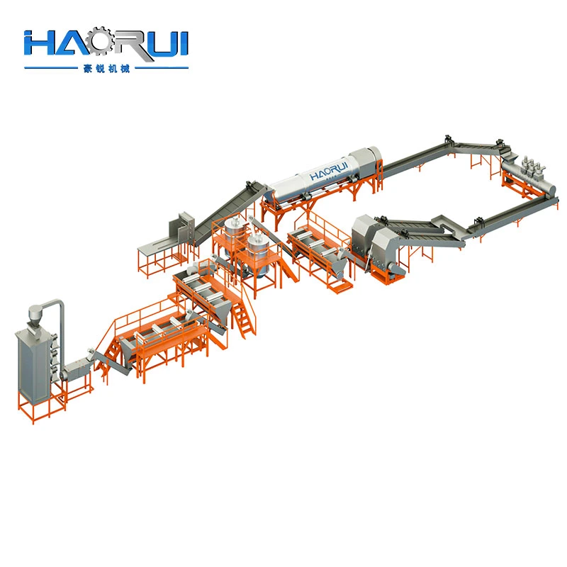 Waste Plastic Pet Bottles Recycling Washing Machine Line/Crushing Washing Drying Plant