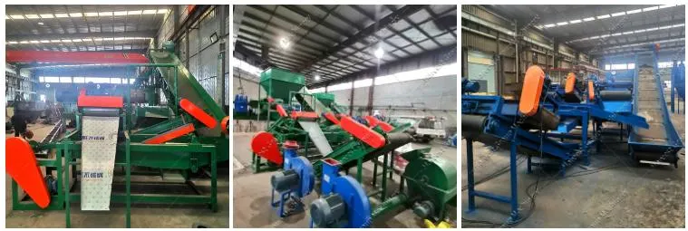 Rubber Granule Equipment Rubber Mulch Machinery Rubber Mulch Crusher Plants for Sale Tire Recycling Machine