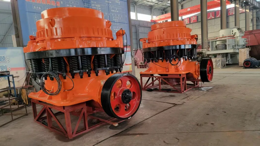 3FT Symons Cone Crusher, Crush Hard Ores/Rocks with The Hardness, Such as Iron Ore, Limestone, Copper Ore, Quartz, Granite, Sandstone