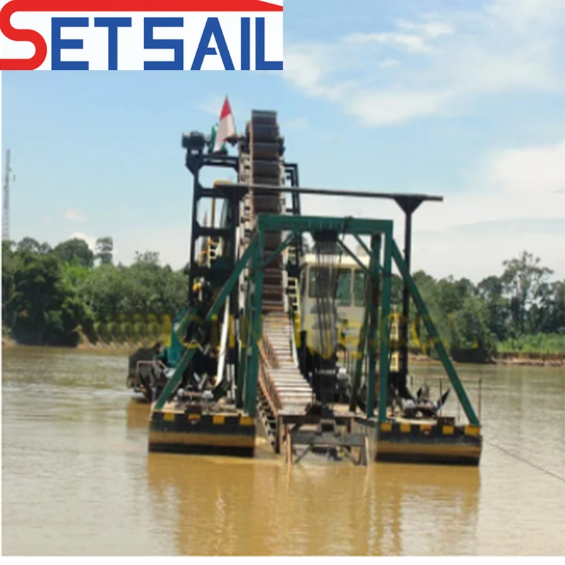 River Sand Gold Ship /Diamond Mining Boat/ Equipment/ Gold Mining Equipment for Lake Mining Dredger/ Iron Powder /Tin Mining with ISO / CE Certifications