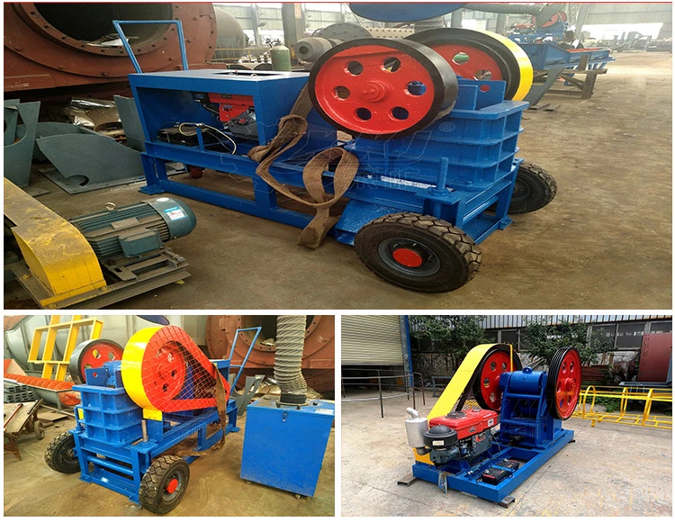 Small Mobile Crusher Stone/Ore/Rock Crushing/Mining Machine Jaw /Cone/Impact/Hammer Crusher Machine