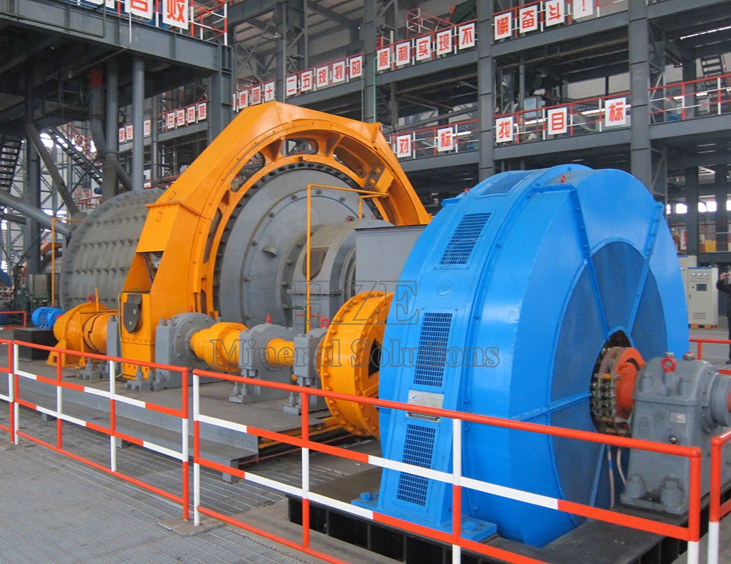 Large Scale Gold Mining Equipment Overflow Ball Mill of Processing Plant