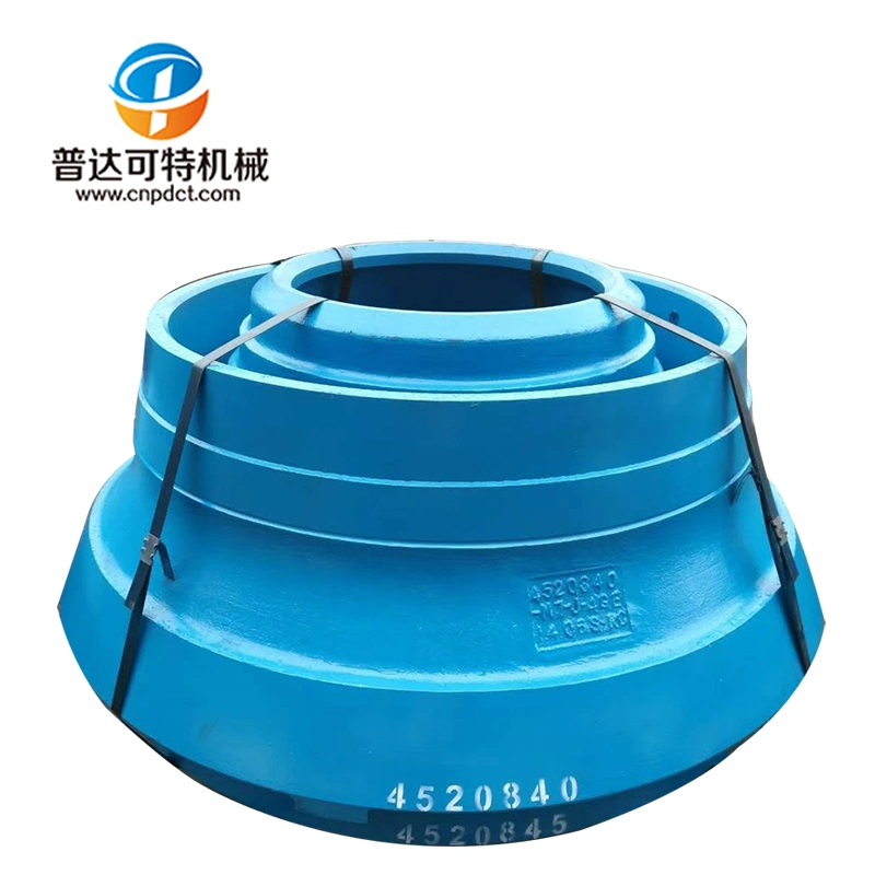 High Performance Crusher Crushing Plant Cone Crusher Spare Parts Concave