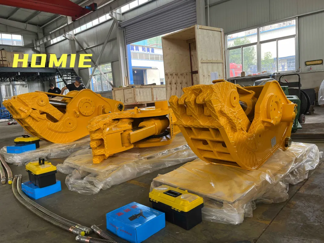 9-16ton Hot Sale Excavator Attachment, Concrete Crusher for Construction Mahcinery