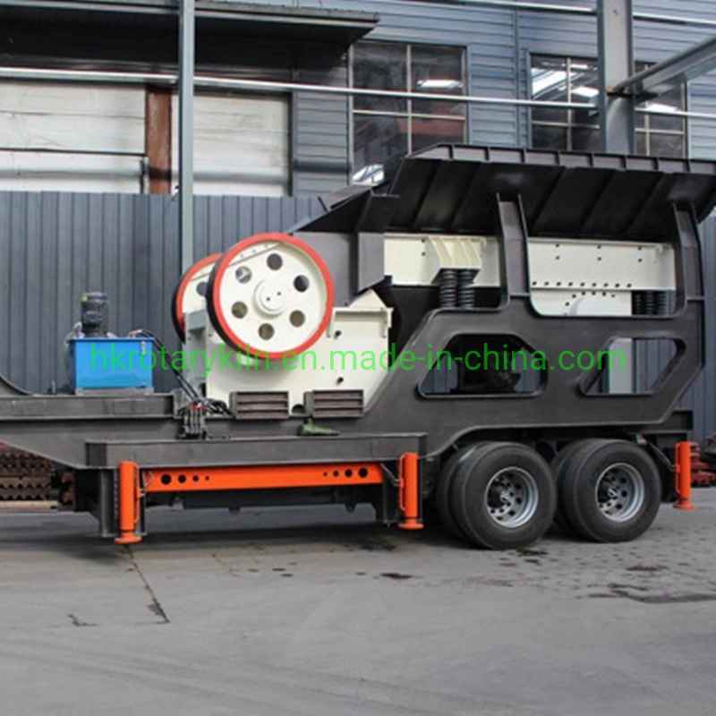 Low Mobile Crusher Machine Price Basalt/Limestone/Gangue Mobile Jaw Crusher Plant