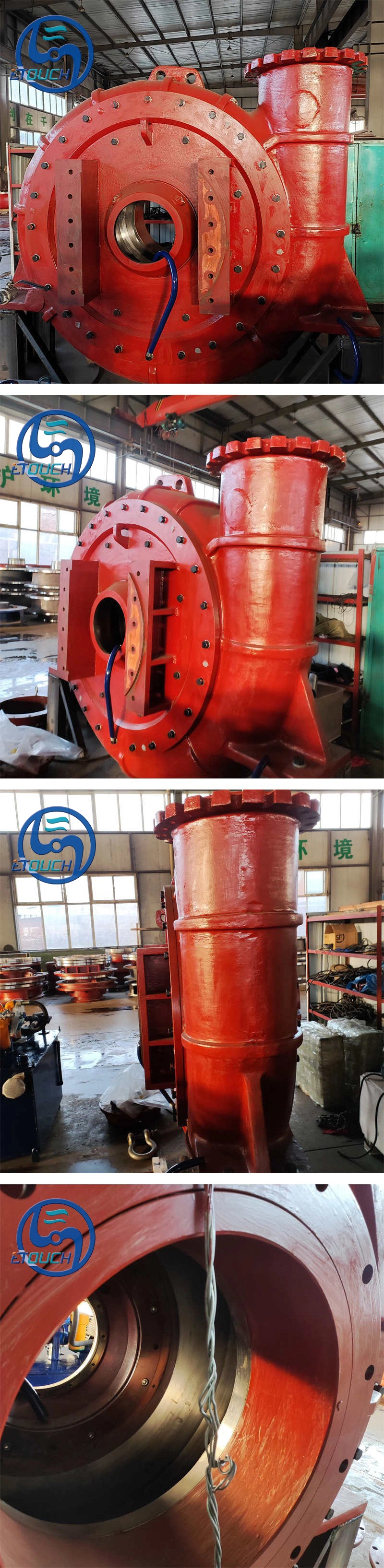 High Wear Resistance Dredge Pump Belt Driven Large Slurry Pump Mining Equipment