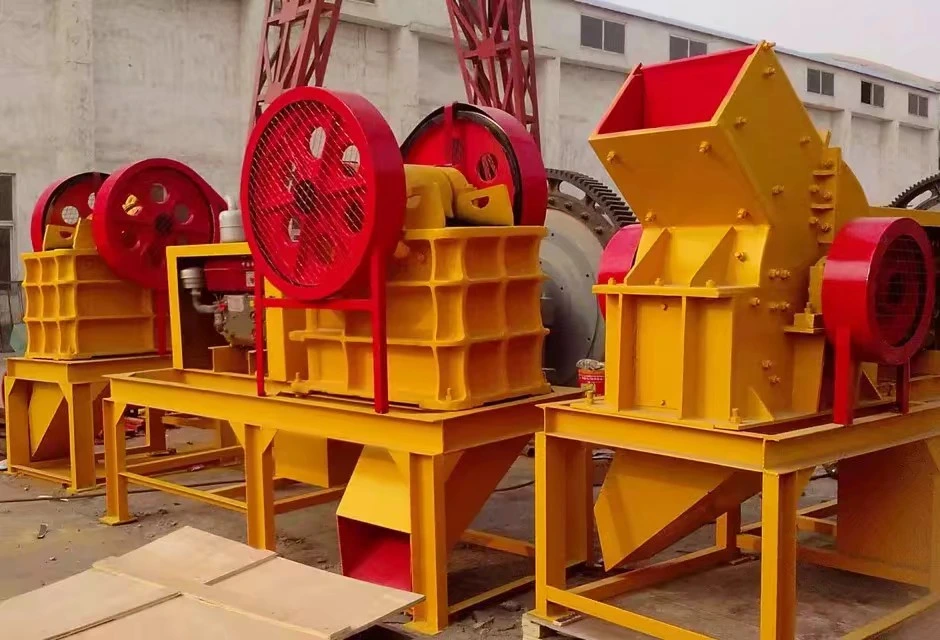 Glass Bottle Crusher Jaw Crushers for Grinding Rock Gold Process