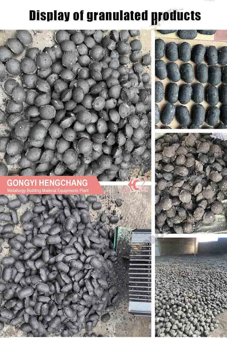 Large Scale Sponge Iron Coke Powder Carbon Briquette Making Machine for Sale