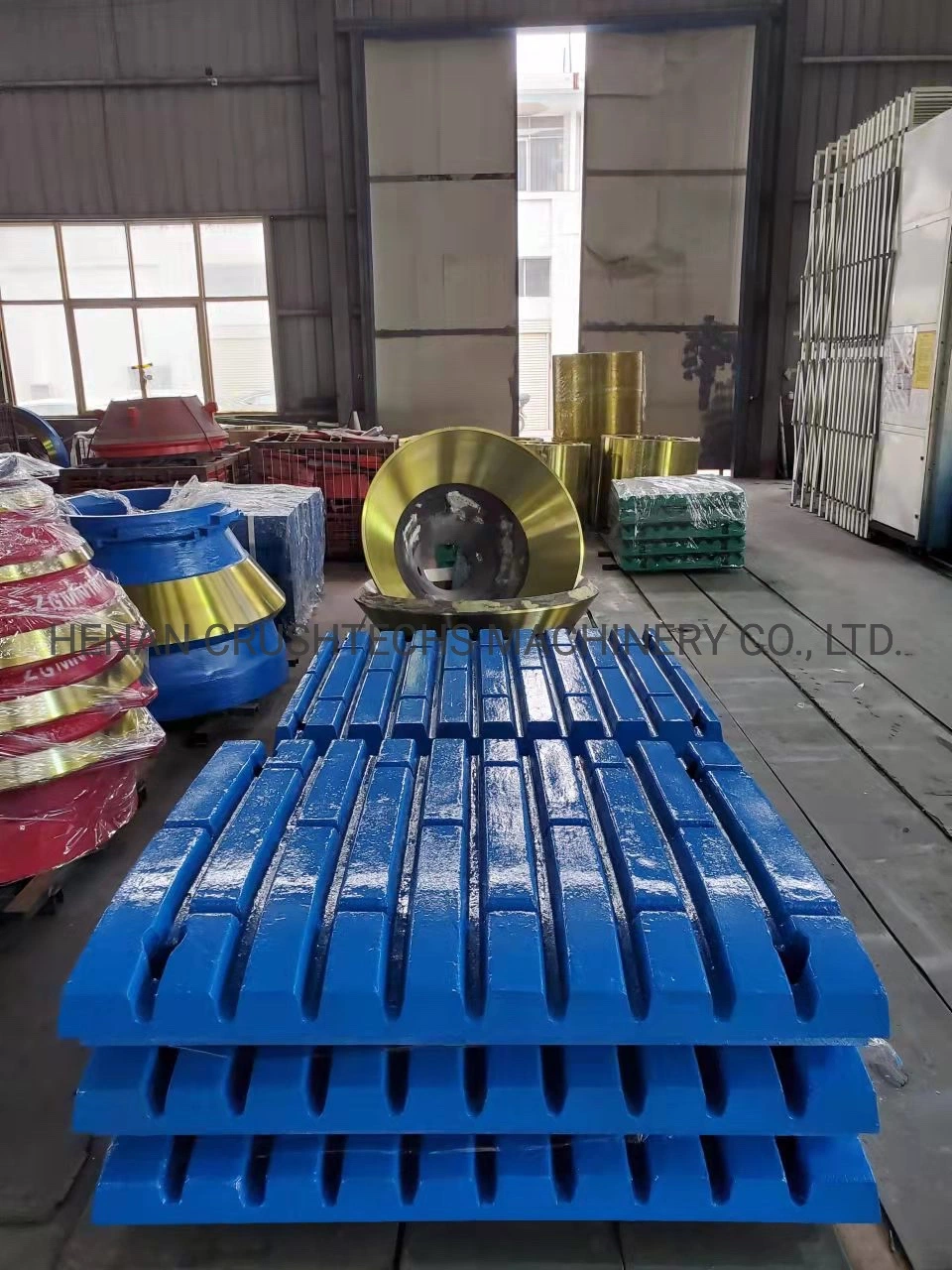 C110 Jaw Crusher Parts High Manganese Casting Fixed/Swing Jaw Plate