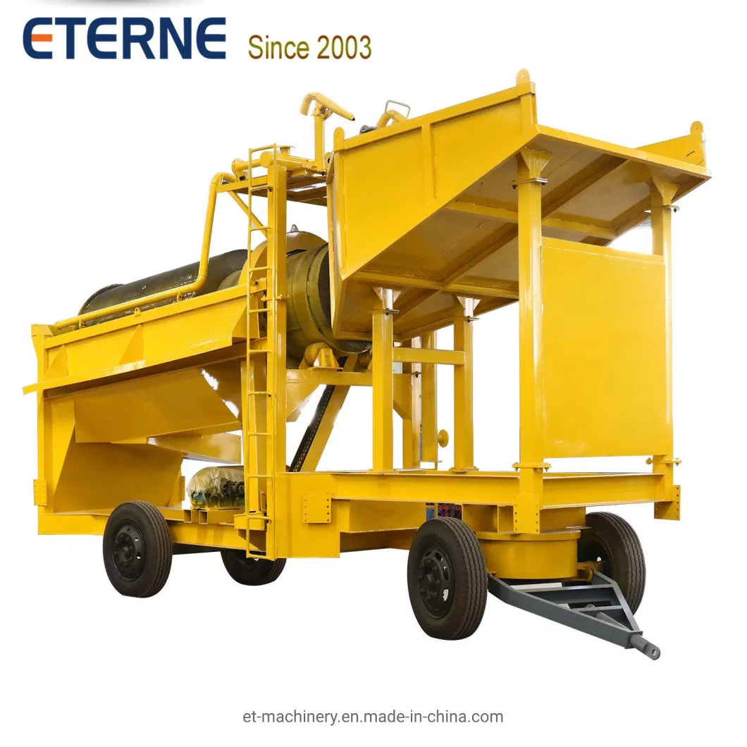 Large Mobile Gold Mining and Mineral Processing Equipment