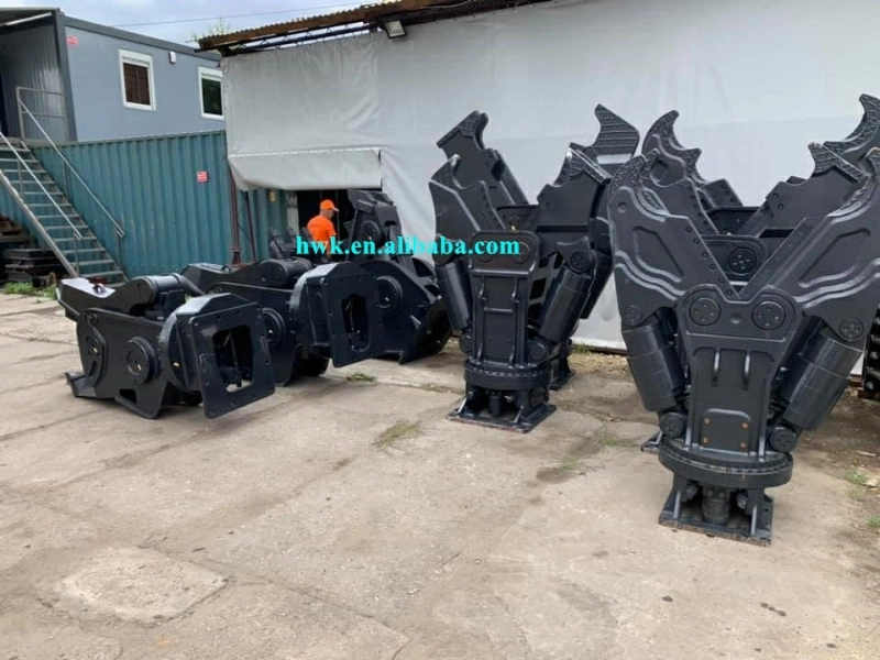 Construction Demolition Shear Excavator Attachment Hydraulic Pulverizer Crusher for Sale