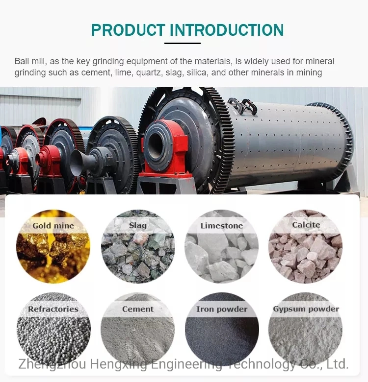 Mineral Processing Wet Type Ball Mill for Copper Ore