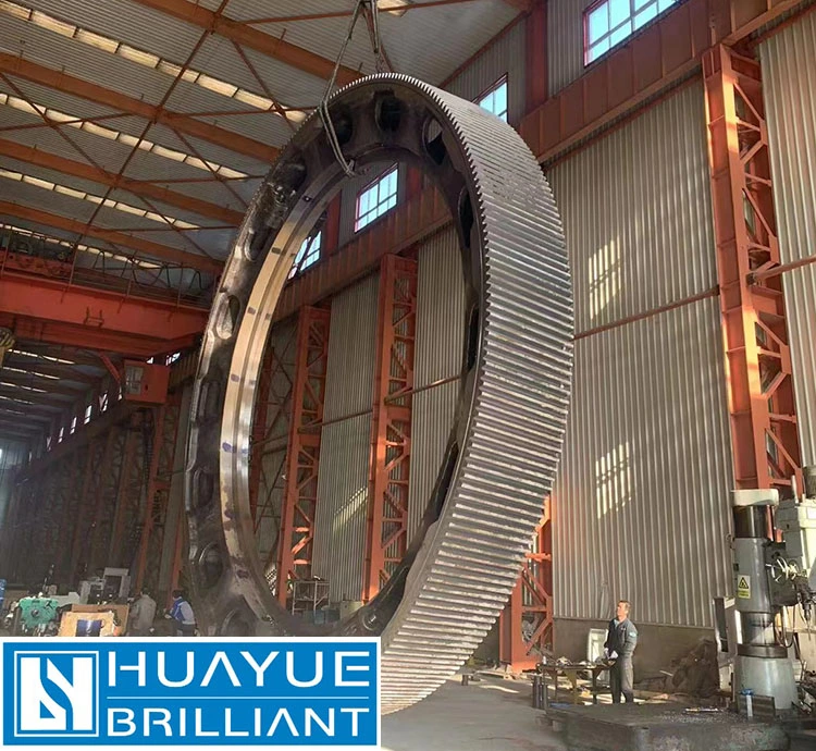 Ball Mill Huge Gear for Grinding Equipment Cement Mine Mill Crushing Screening Grinding Plant Part